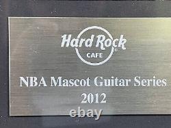 Série de broches de guitare de mascotte NBA Hard Rock en édition limitée Collection 2012 (22 broches)