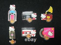 Sethard Rock Cafe Japon Hello Kitty Retrock Pin(limité 300 Chacun)