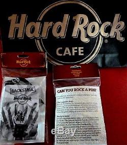 Tous Les Grands! Chypre Hard Rock Cafe11 Pins & Lanyard Backstage Pass Discontinué