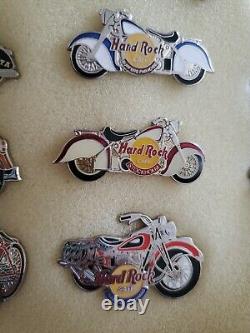 Toutes Les Moto / Biker Editions Hard Rock Cafe 20 Pin Collector Set Rare