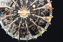 XL Hard Rock Café Pin Las Vegas Astrologie Puzzle Horoscope Zodiaque Guitare Arc-en-ciel